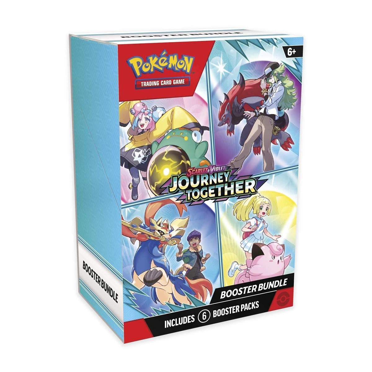 Scarlet & Violet-Journey Together Booster Bundle (6 Packs) Potato TCG Scarlet & Violet-Journey Together Booster Bundle (6 Packs) Potato TCG