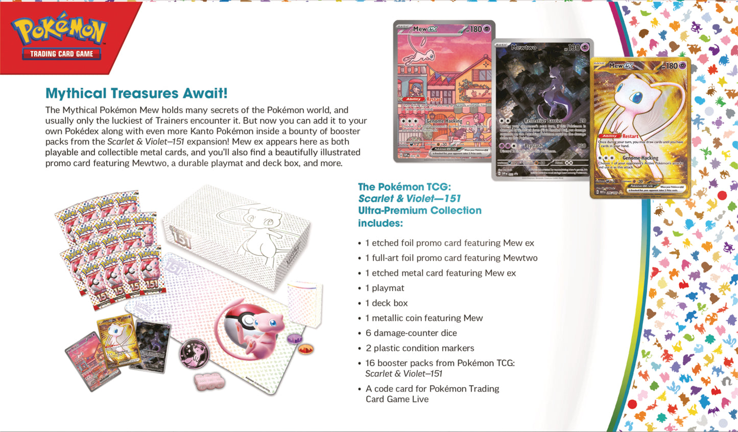 Pokémon TCG: Scarlet & Violet-151 Ultra-Premium Collection