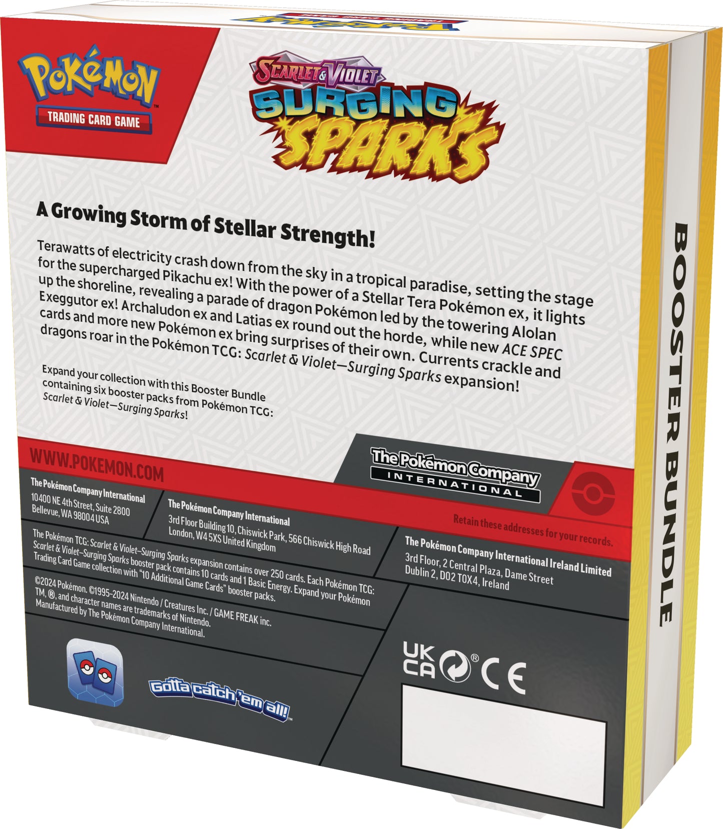 Scarlet & Violet-Surging Sparks Booster Bundle (6 Packs)