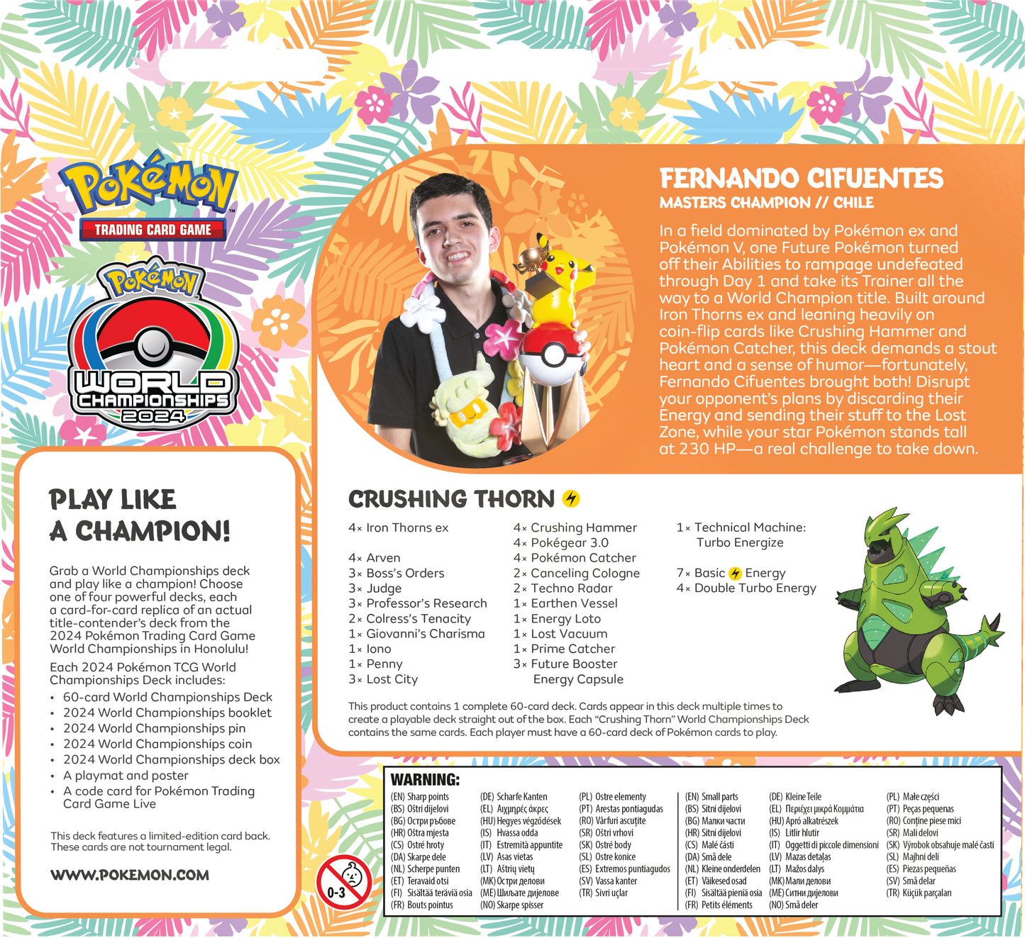 2024 Pokmon TCG World Championships Deck Potato TCG 2024 Pokmon TCG World Championships Deck Potato TCG