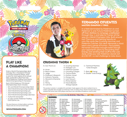 2024 Pokémon TCG World Championships Deck