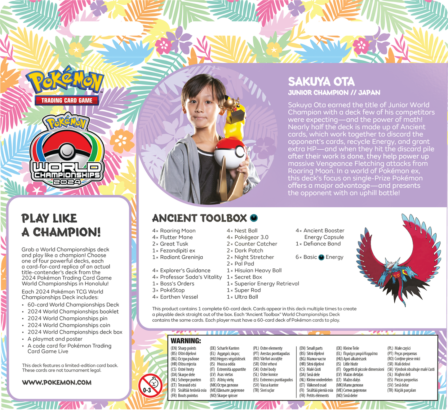 2024 pokmon trading card game world championships deck- roaring moon Pokemon TCG announces Championship Decks 2024! Play Like a Champion 2024 Pokmon TCG World Championships