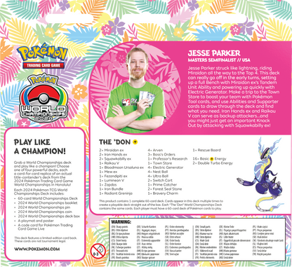 2024 Pokémon TCG World Championships Deck