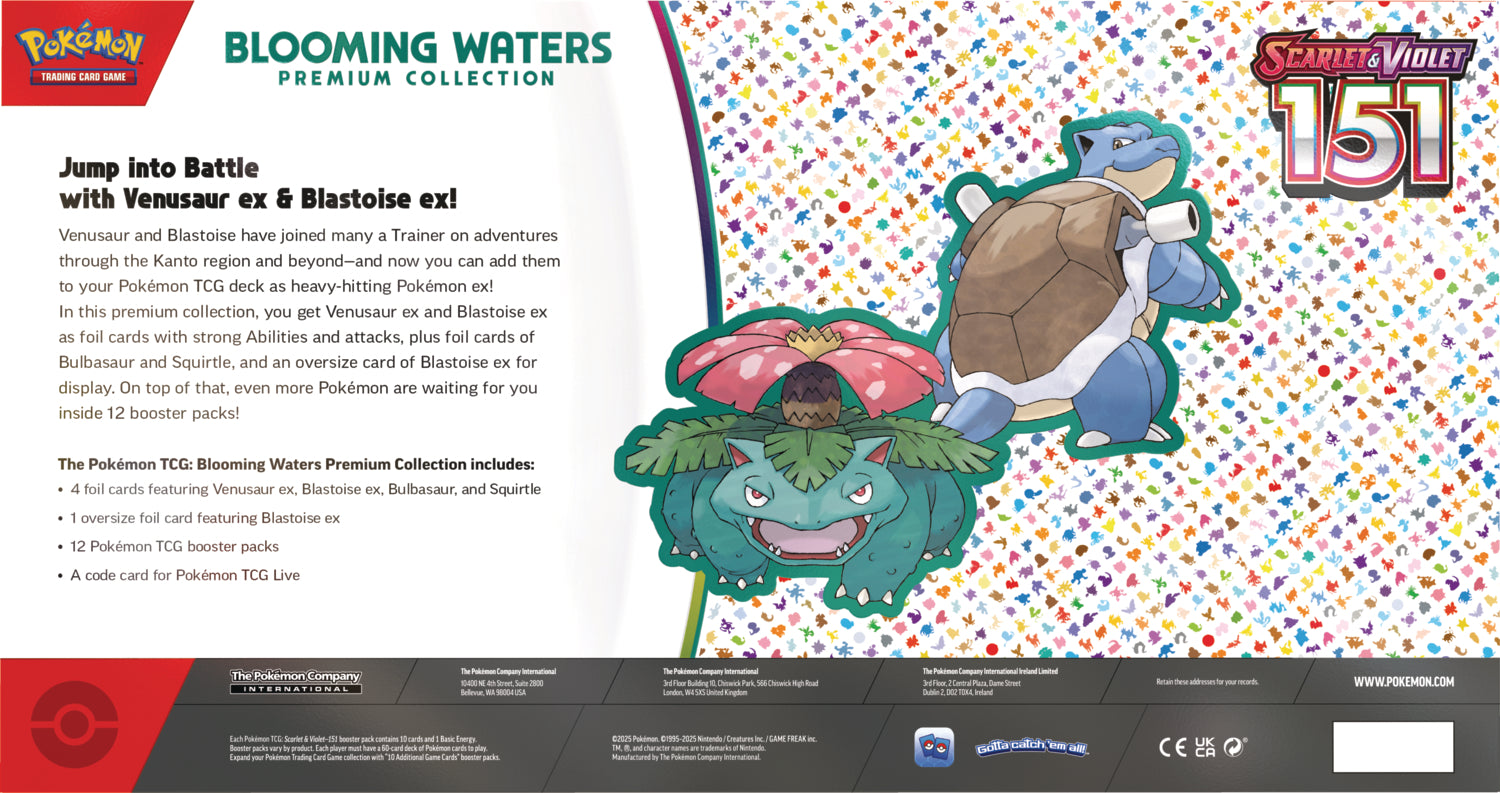 Pokmon TCG: Blooming Waters Premium Collection Potato TCG Pokmon TCG: Blooming Waters Premium Collection Potato TCG