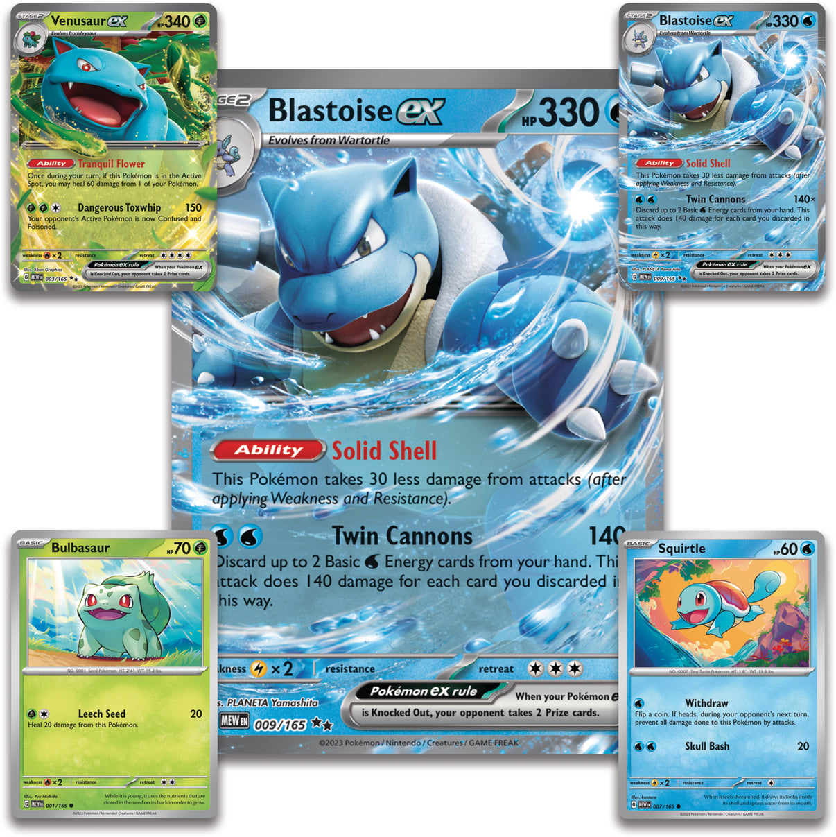 Pokémon TCG Blooming Waters Premium Collection Potato TCG