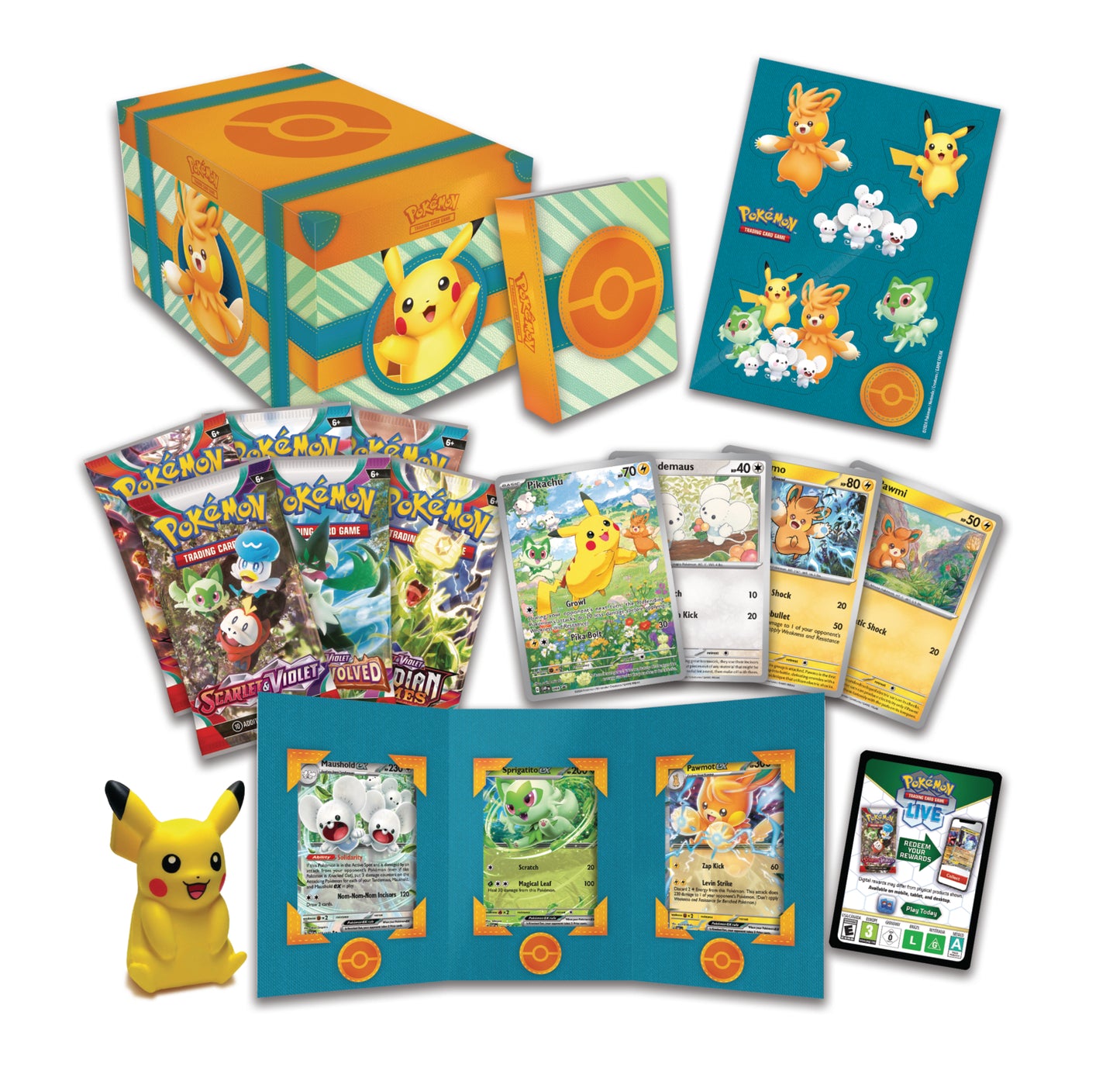 Pokémon TCG: Paldea Adventure Chest