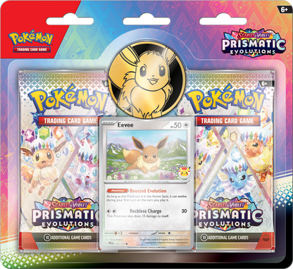 Pokémon TCG: Scarlet & Violet 8.5: Prismatic Evolutions: 2-Booster Blister