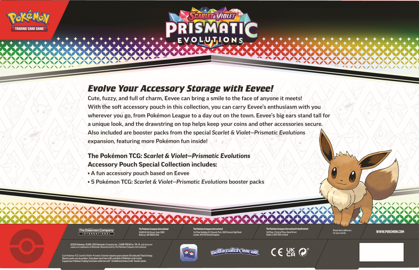 Prismatic Evolutions: Accessory Pouch Special Collection - Preorder