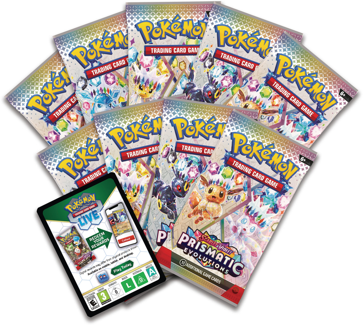 Pokémon TCG: Scarlet & Violet 8.5: Prismatic Evolutions: Elite Trainer Box