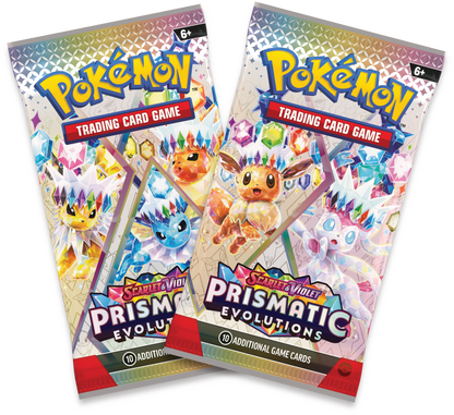 Pokémon TCG: Scarlet & Violet 8.5: Prismatic Evolutions: Mini Tin Display