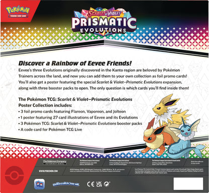 Pokémon TCG: Scarlet & Violet 8.5: Prismatic Evolutions: Poster Collection