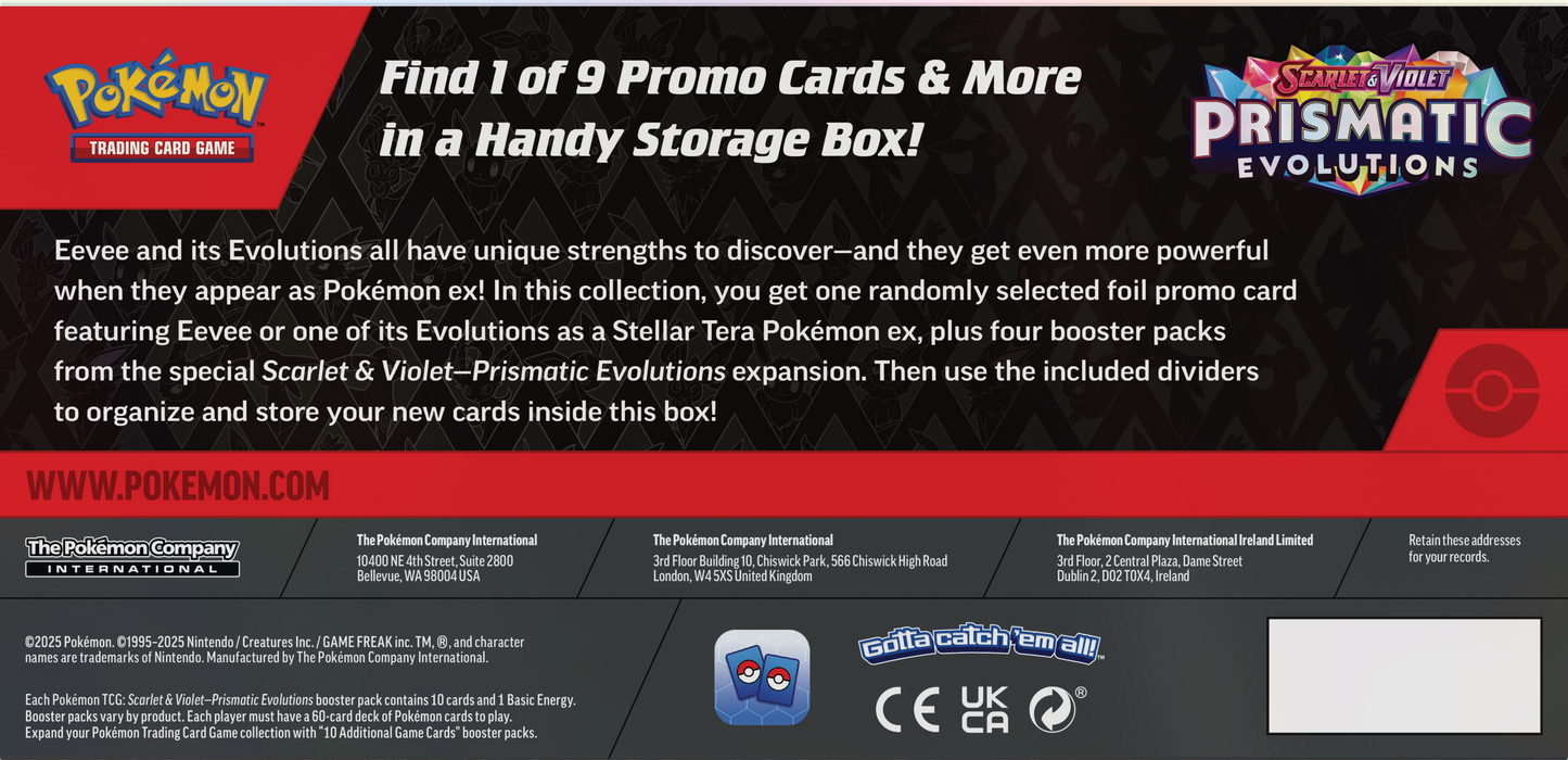 Pokémon TCG: Scarlet & Violet 8.5: Prismatic Evolutions: Surprise Box